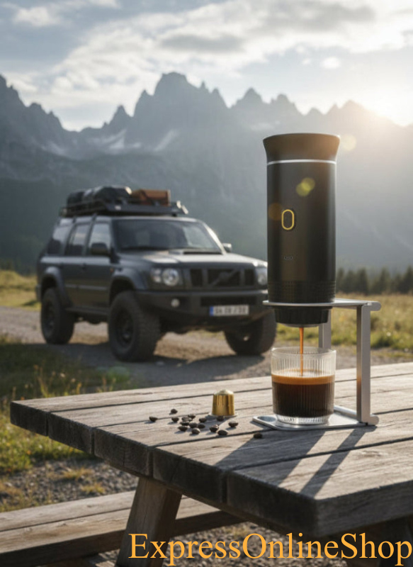 Cafetera Expreso portátil 3 en 1